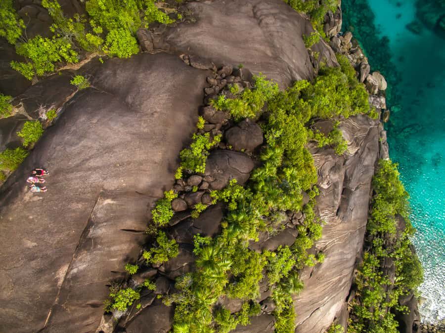 From Mahe: Guided Nature Trail Walk to Anse Major Beach - Reaching Anse Major: crossing the small river and hearing the surf