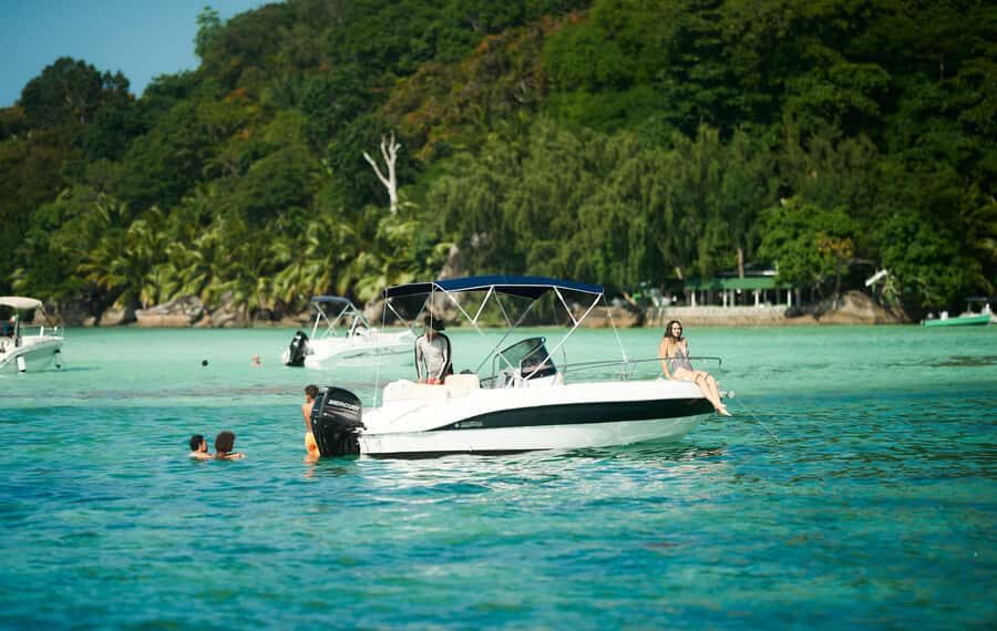 Mahe Island Private Boat Rental ~ Captain Your Own Adventure - A 19-Foot Boat on Mahe: freedom that actually feels manageable